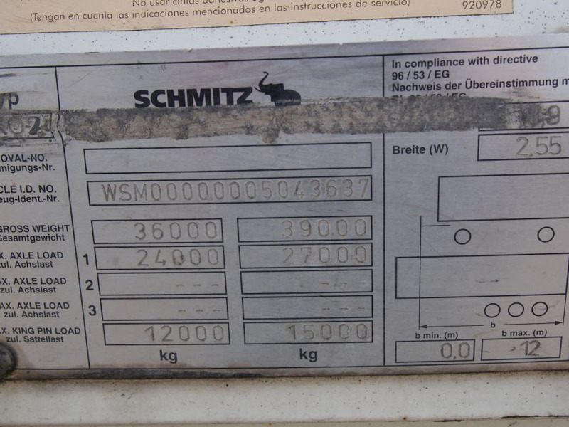 بصندوق مغلق نصف مقطورة Schmitz Cargobull Closed box: صور 15