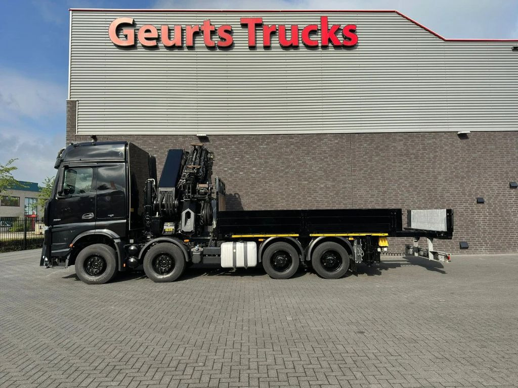 شاحنة كرين, شاحنات مسطحة Mercedes-Benz Arocs 3251 8X4 + HIAB 1058 E-8 + JIB 150X-6 JDC: صور 13