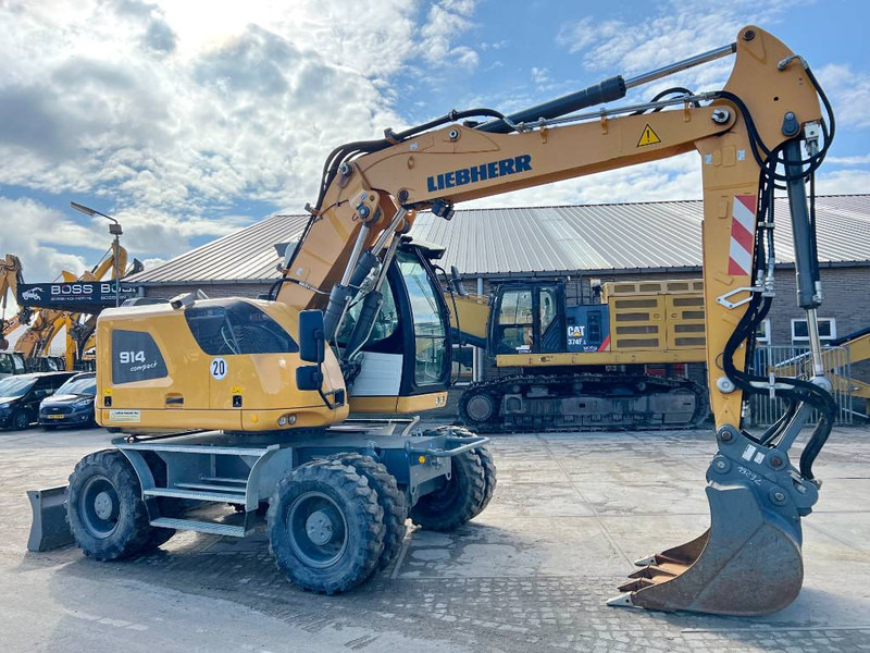 حفارة على عجلات Liebherr A914 Compact Litronic - Likufix / Only 3012 HOURS!: صور 7