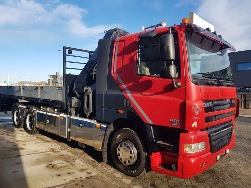 شاحنة كرين DAF CF 85.410 Trekker/Bakwagen HIAB 377: صور 9