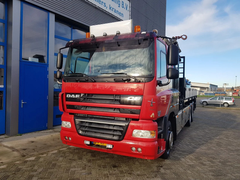 شاحنة كرين DAF CF 85.410 Trekker/Bakwagen HIAB 377: صور 8