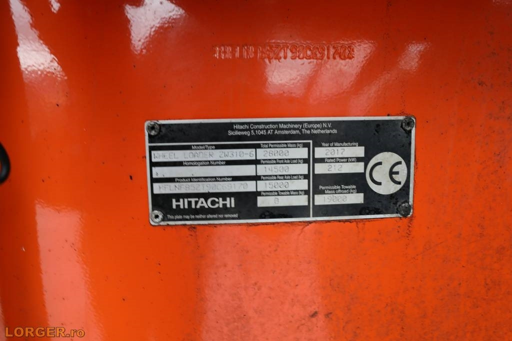 اللودر بعجل Hitachi ZW 310-6: صور 18