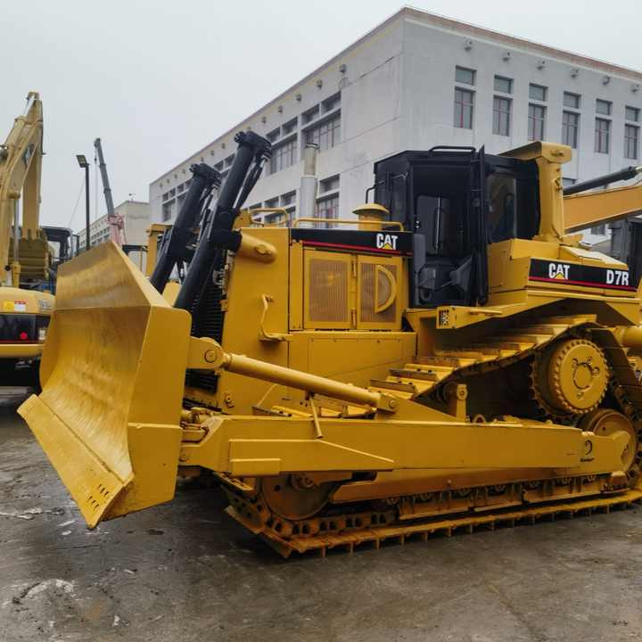 بلدوزر Original Japanese Second Hand CAT Caterpillar D7R Bulldozer with Good working condition for sale: صور 6