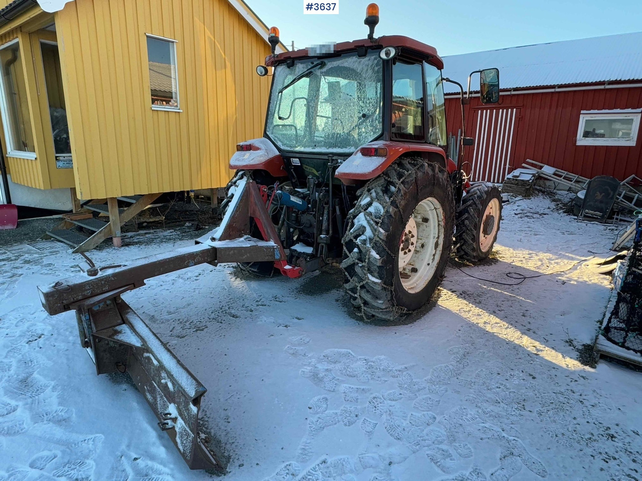 جرار 1999 New Holland TL90 with chain for sale!: صور 7