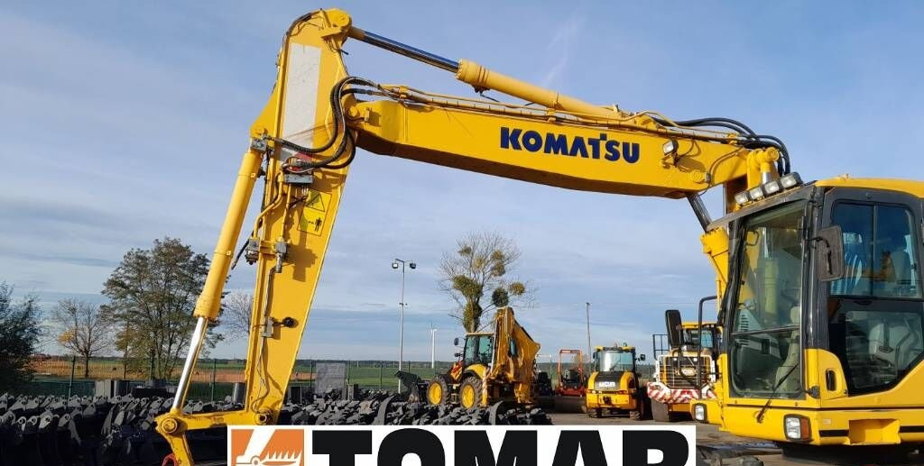 حفارة على عجلات Komatsu PW 180-7: صور 12