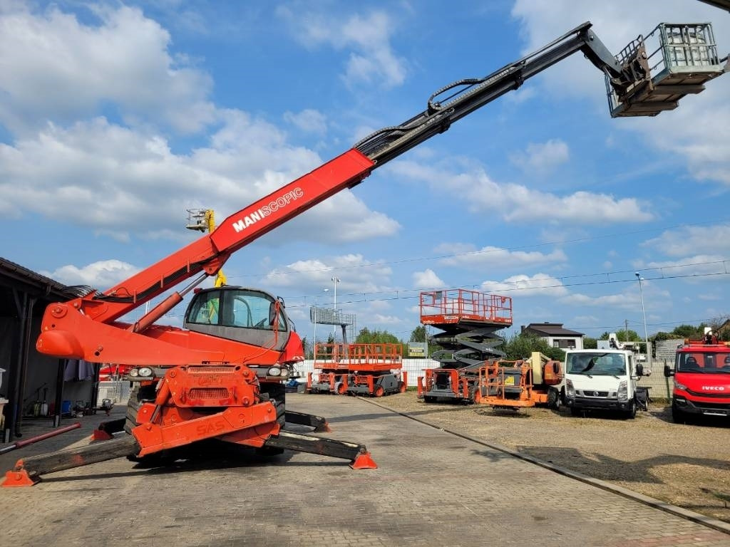 رافعة تلسكوبية Manitou MRT 2540 Privilege - 25 m basket forks telehandler: صور 6