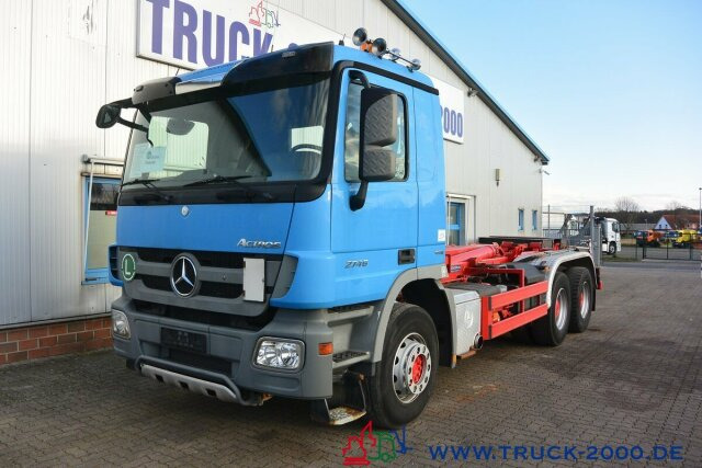 شاحنة ذات الخطاف Mercedes-Benz 2746 Actros 6x4 Meiller Deutscher LKW: صور 8