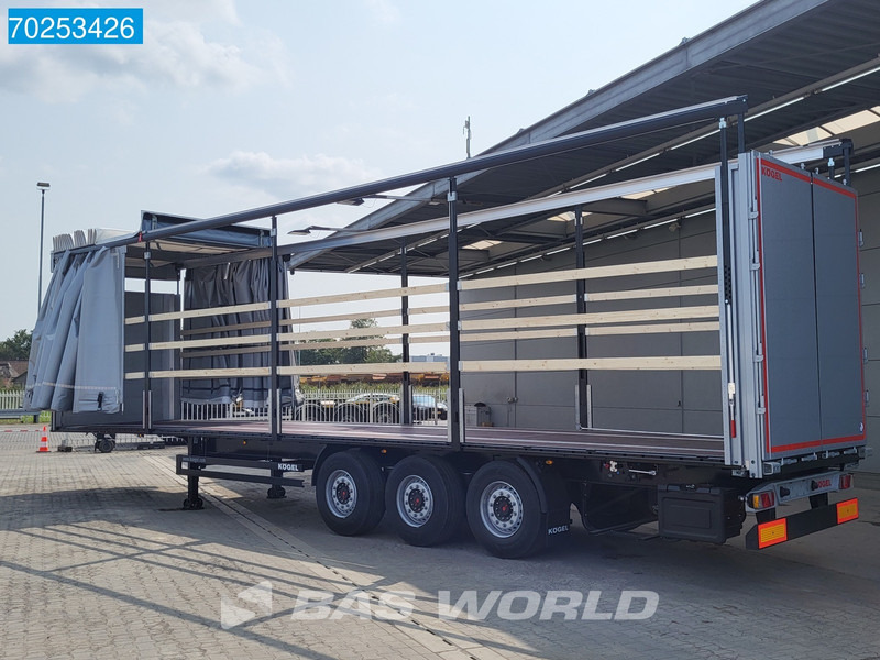 الخيمة نصف مقطورة جديد Kögel S24-1 3 axles NEW HUBDACH Liftachse Lifting+ Sliding Roof: صور 21