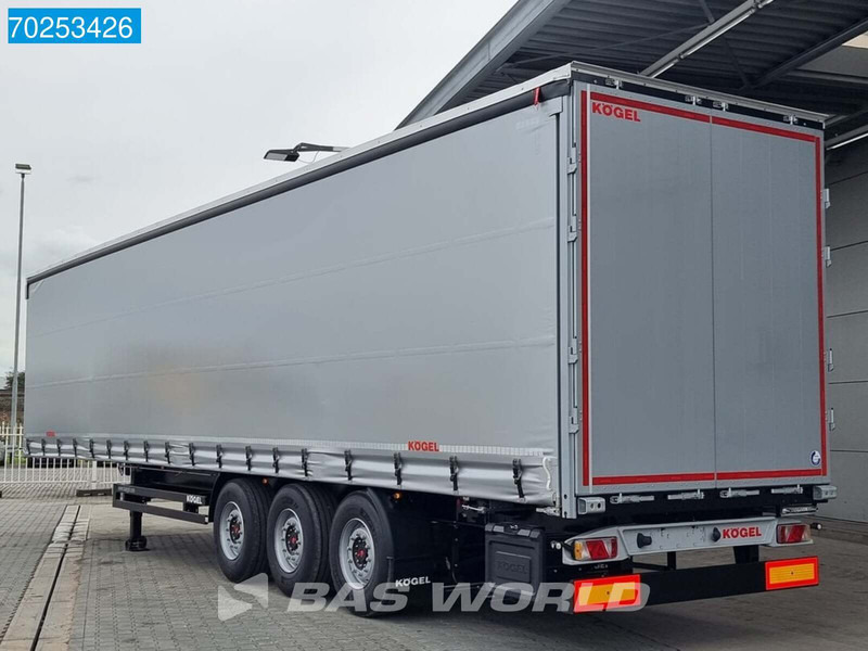 الخيمة نصف مقطورة جديد Kögel S24-1 3 axles NEW HUBDACH Liftachse Lifting+ Sliding Roof: صور 9