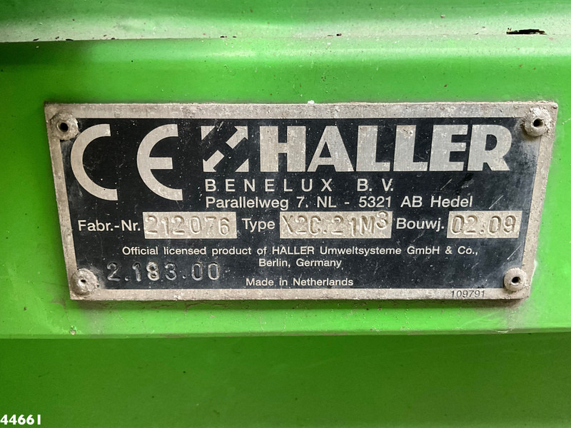 شاحنة القمامة DAF FAG 75 CF 310 Haller 21m³: صور 18