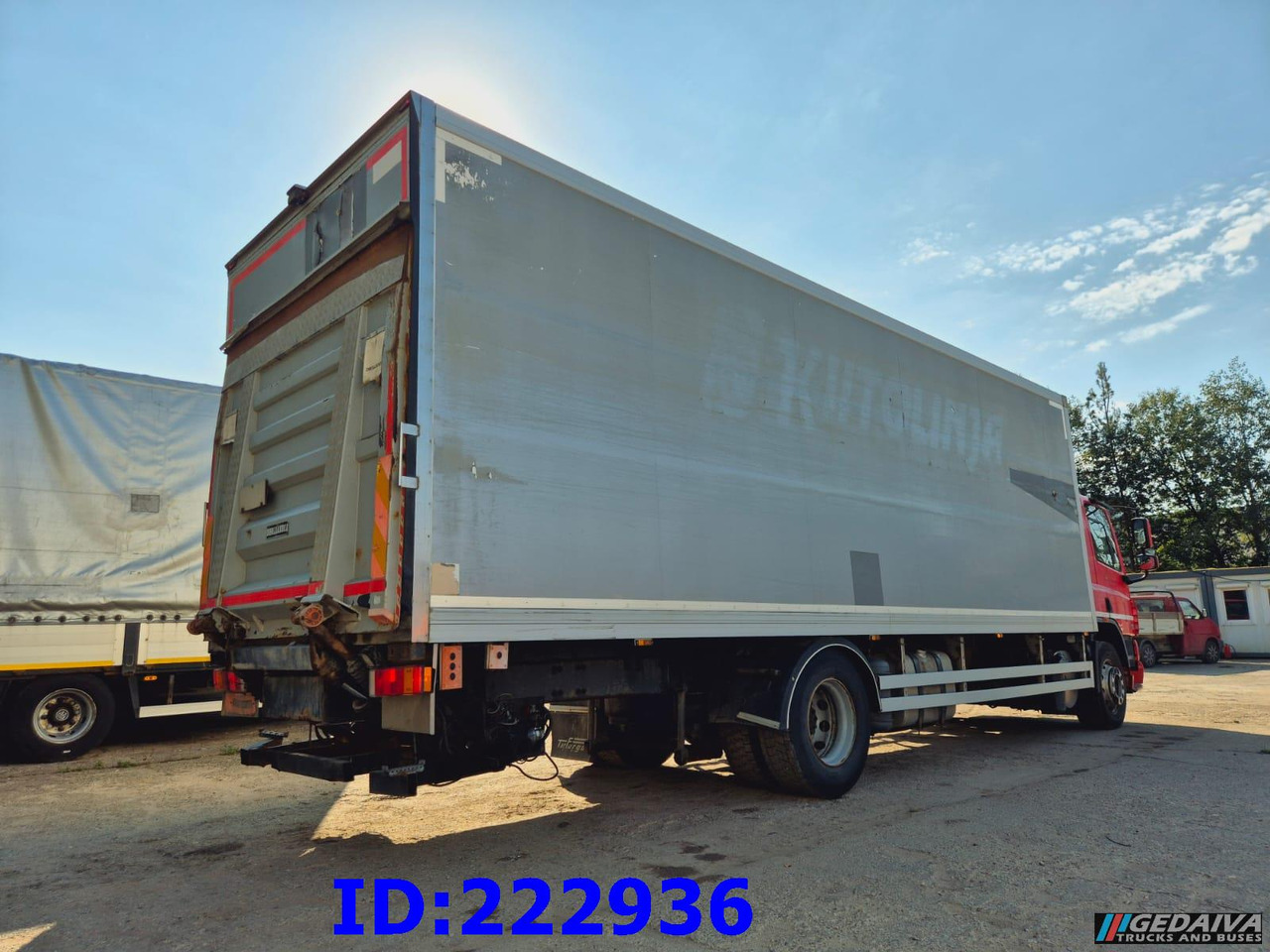 بصندوق مغلق شاحنة DAF CF 75.310 - Euro5: صور 6