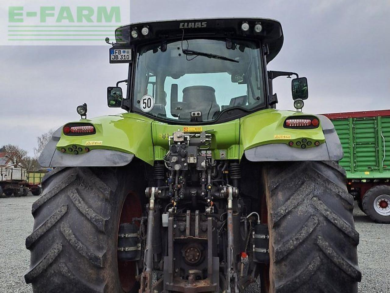 جرار CLAAS axion 830 cebis: صور 6