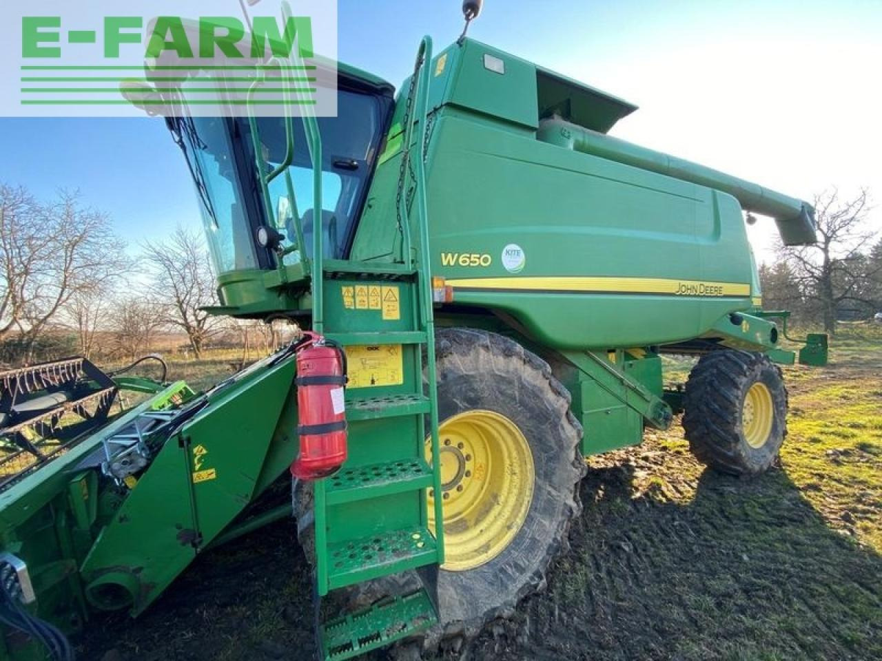 حصادة شاملة John Deere w650: صور 8