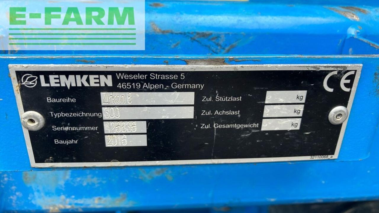 الة بذر Lemken solitair 9 300-ds 125 zirkon 8 300: صور 16