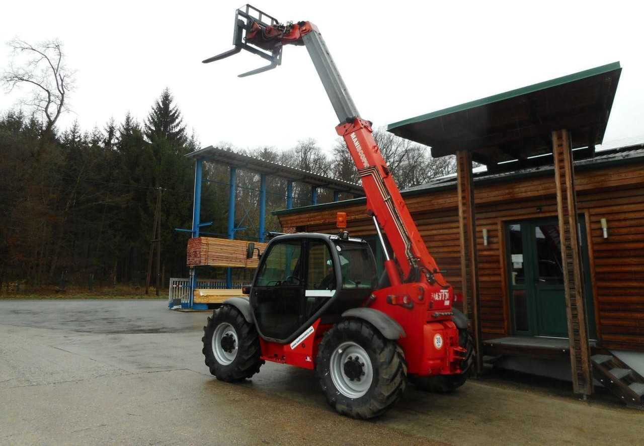 رافعة تلسكوبية Manitou mlt 634-120lsu turbo ( neue gabel ): صور 17