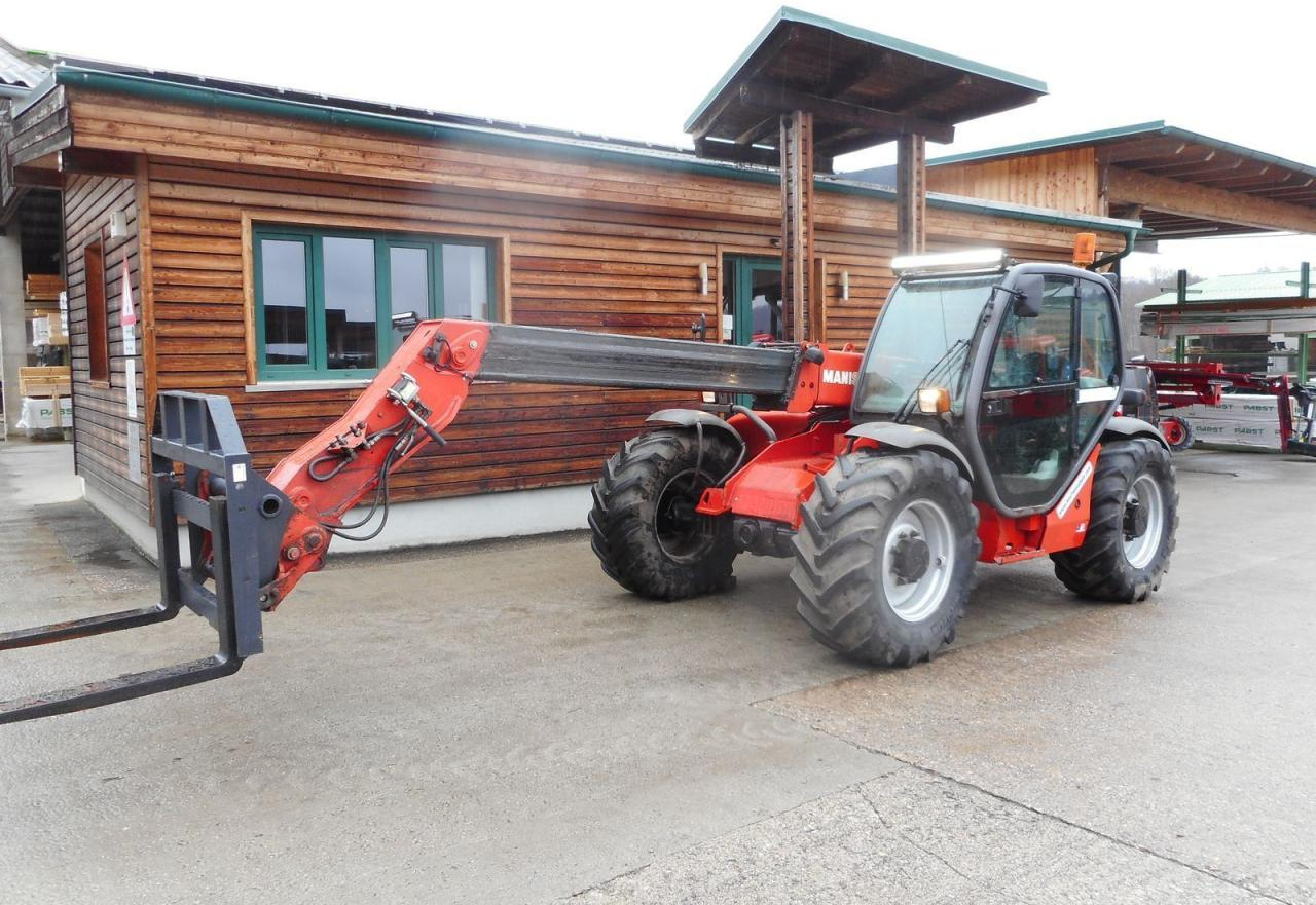 رافعة تلسكوبية Manitou mlt 634-120lsu turbo ( neue gabel ): صور 14