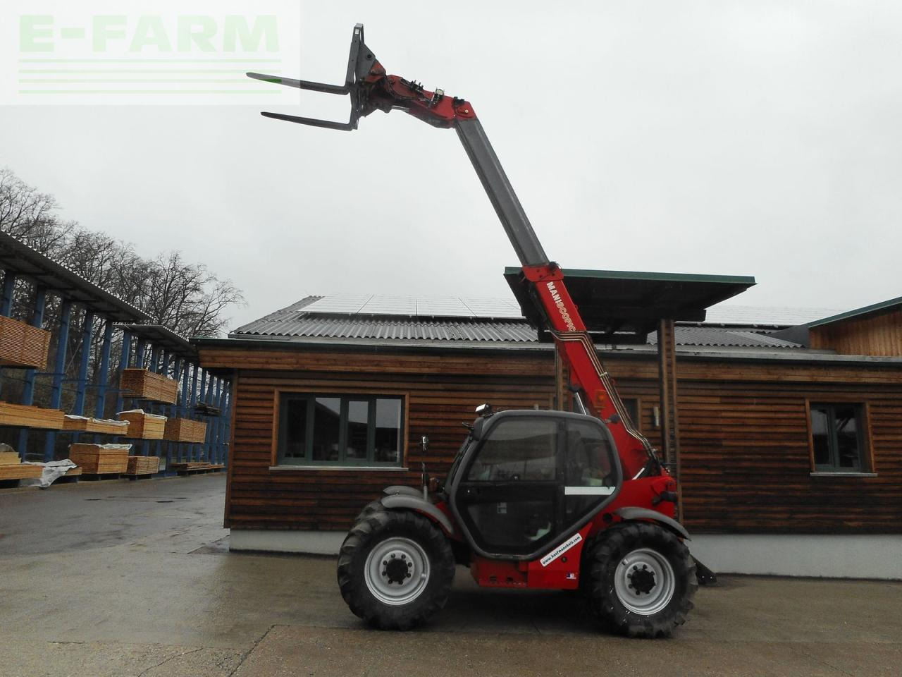 رافعة تلسكوبية Manitou mlt 634-120lsu turbo ( neue gabel ): صور 15