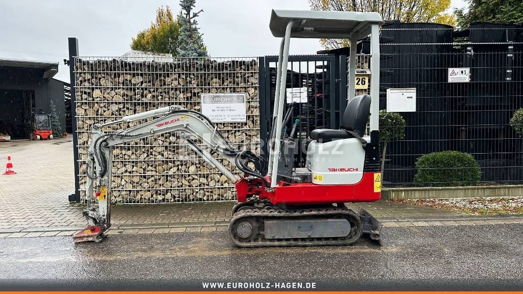 حفارة مصغرة Takeuchi TB108, Minibagger mit Schnellwechsler MS 01, Bügel: صور 11