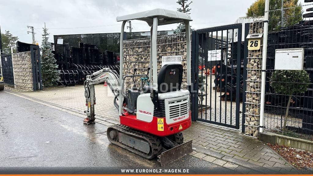 حفارة مصغرة Takeuchi TB108, Minibagger mit Schnellwechsler MS 01, Bügel: صور 12