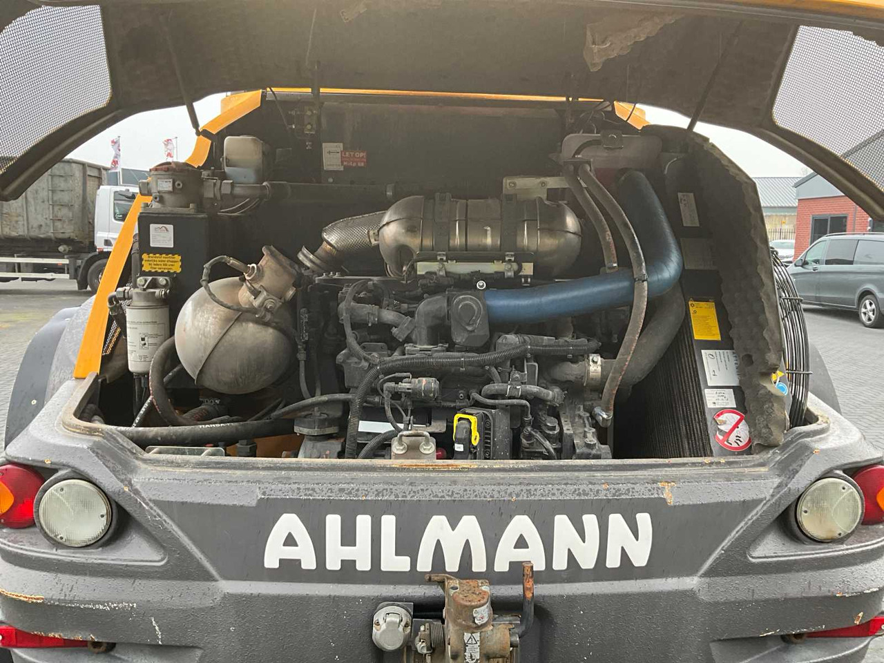 اللودر بعجل Ahlmann AZ150F: صور 41