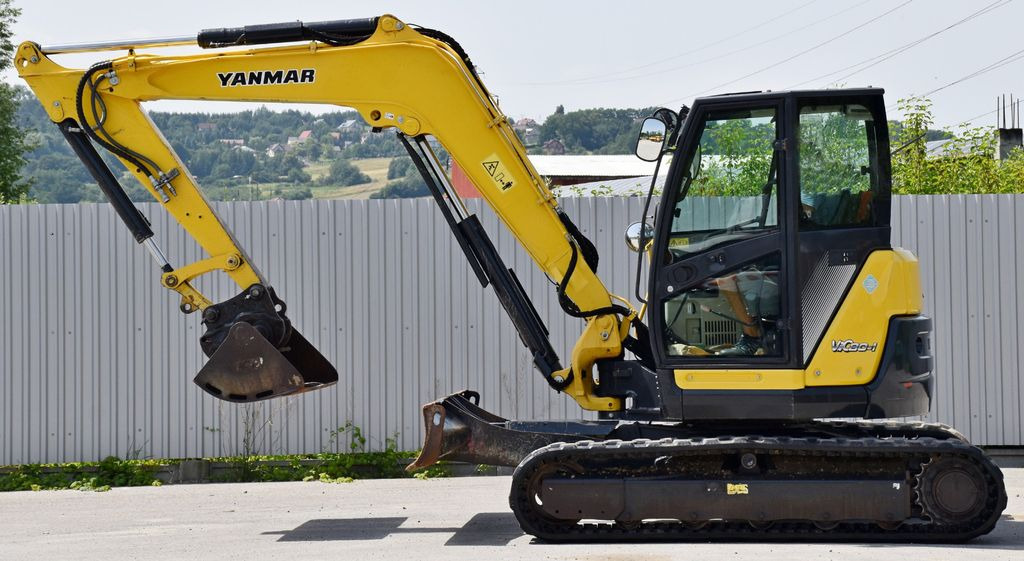 حفارة على عجلات Yanmar VI0 80 - 1A * Raupenbagger * TOPZUSTAND: صور 6