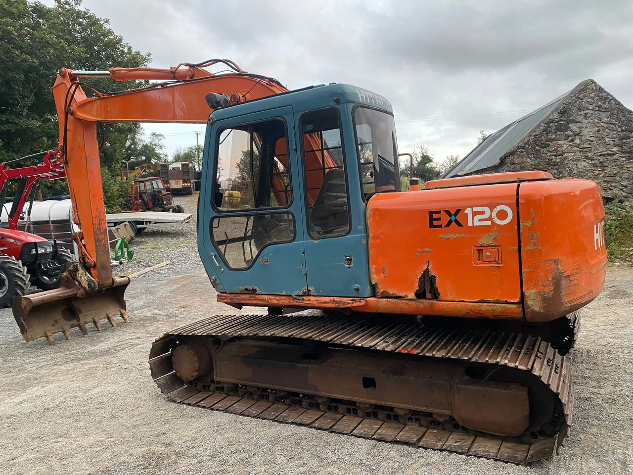 حفارات زحافة EX Hitachi 120-3: صور 7