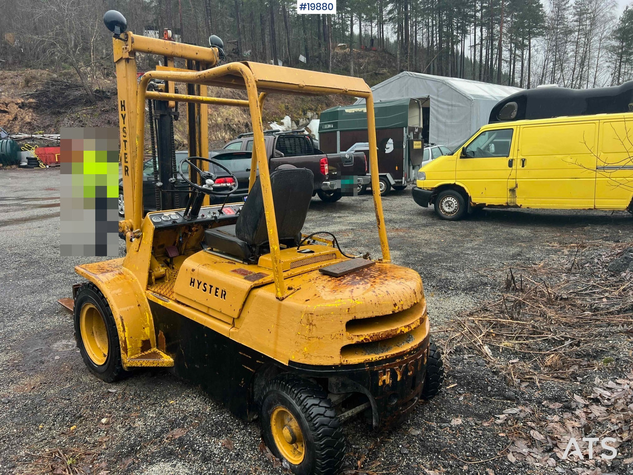 رافعة شوكية Hyster H60f: صور 15