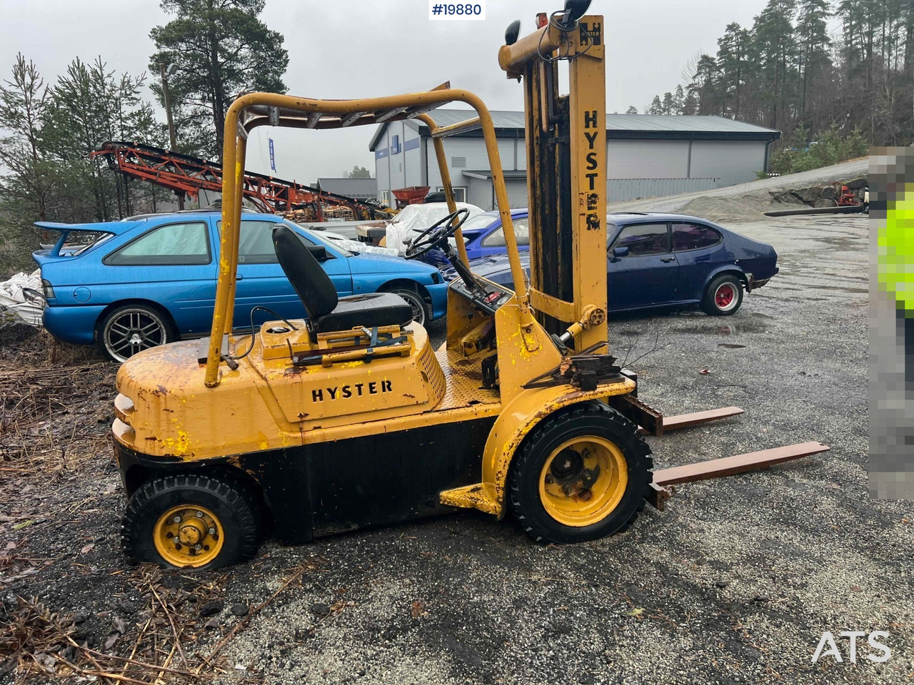 رافعة شوكية Hyster H60f: صور 11