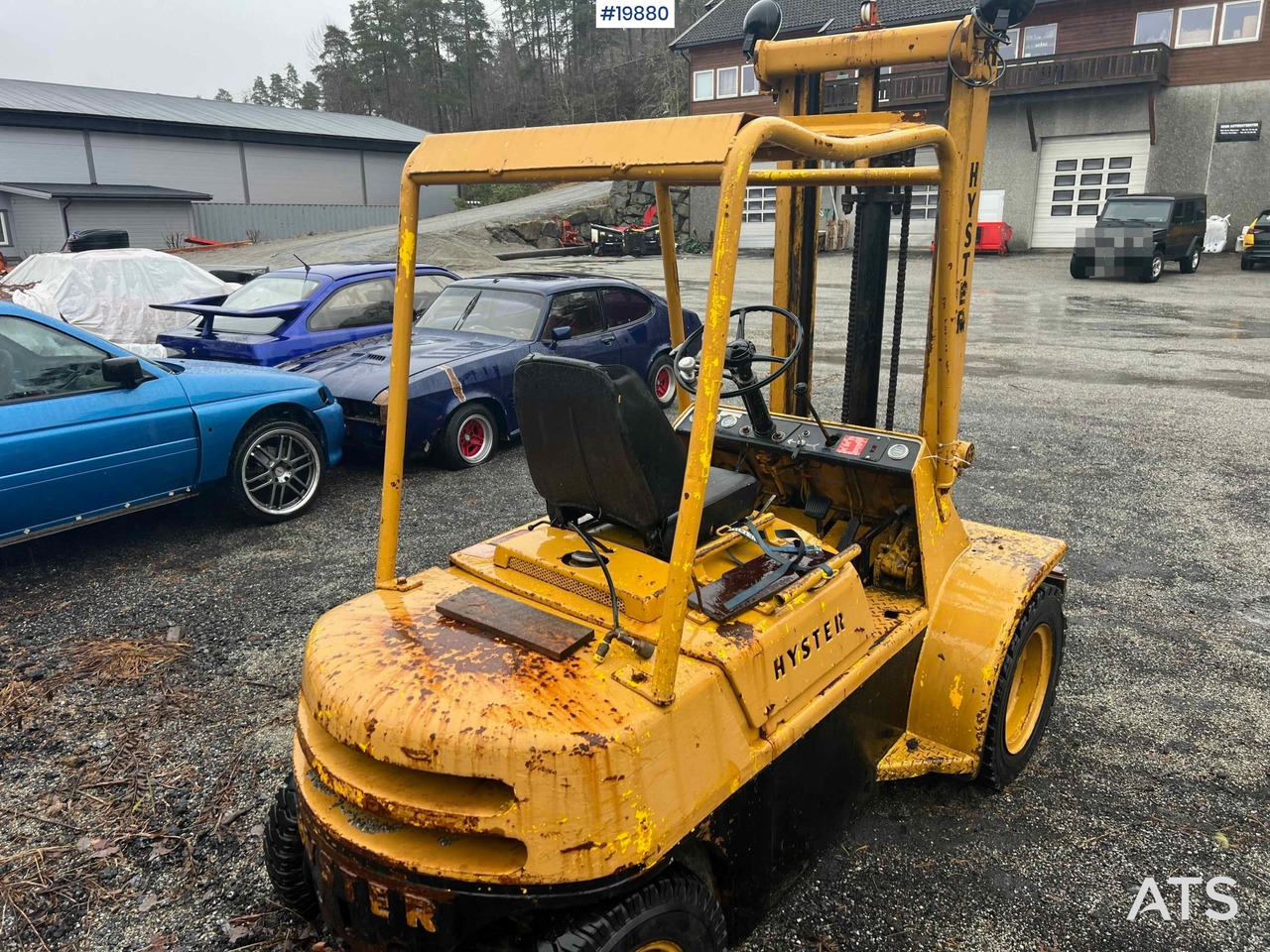 رافعة شوكية Hyster H60f: صور 14