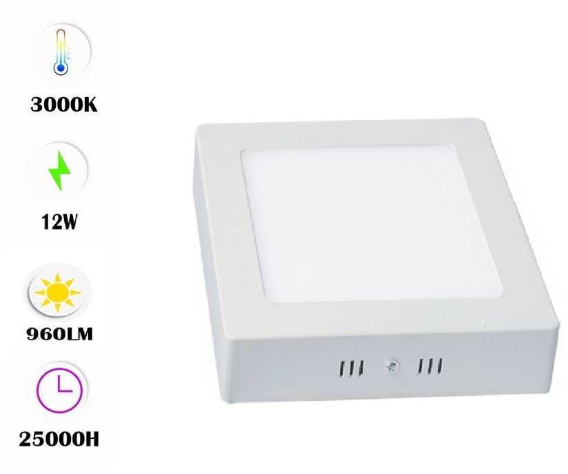 معدات البناء Unused 40 xLED Panel Surface mounted 12W - LED SMD - square - 3000K (warm white) - 960 Lumens - Dimensions: 160mm x 28mm - (AC220-240V) 50/60 Hz - Driver included - IP20 - Lifetime: 30.000 hours - Bea: صور 1