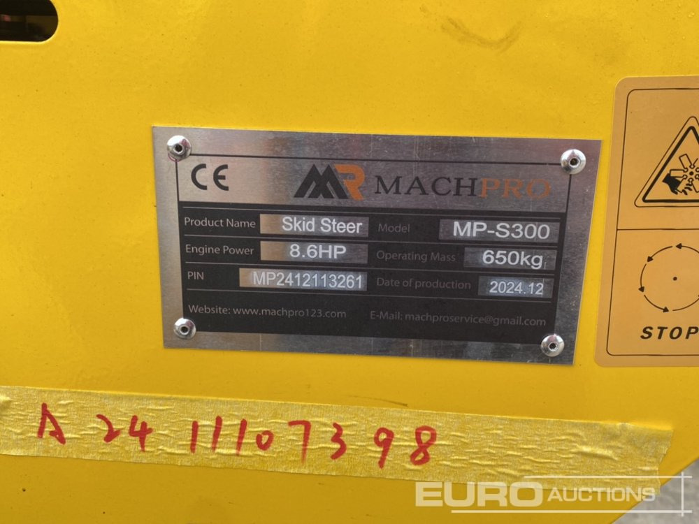 شيول صغير Unused 2024 Machpro MP-S300: صور 19