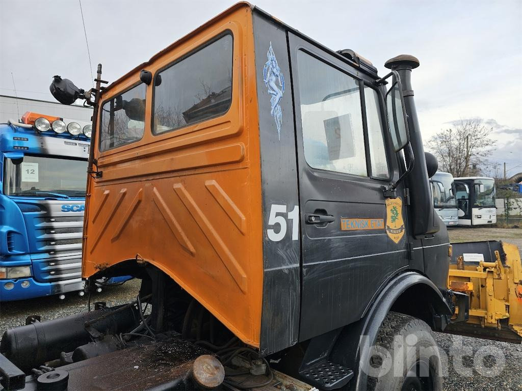 جرافة ثلج 1982 Daimler-Benz U1000 4x4 3 Seitenkipper, Schneepflug: صور 16